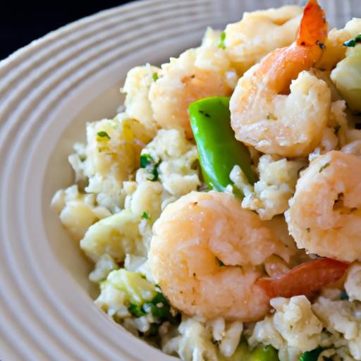 Shrimp Cauliflower Fried Rice: A Low-Calorie Delight