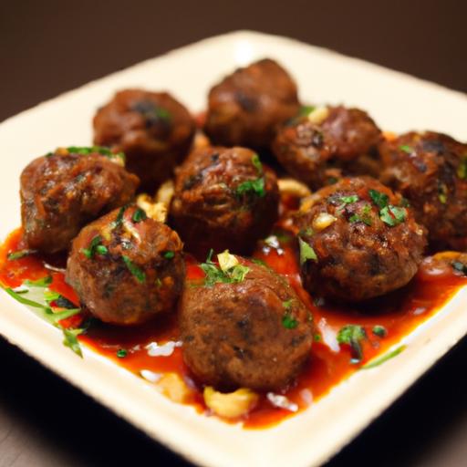 Savory Lamb Meatballs: Recipe for Flavorful Bites