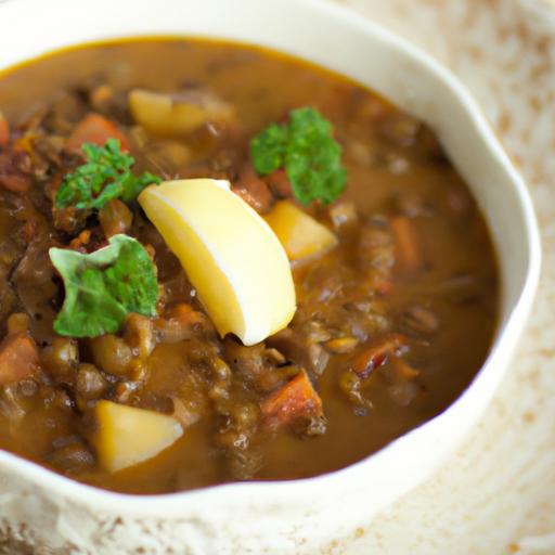 Wholesome Hearty Lentil and Potato Soup: Comfort in a Bowl