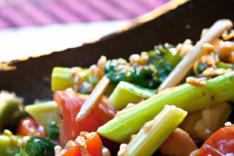 Elevate Your Greens: Steamed Vegetables with Savory Soy Sauce
