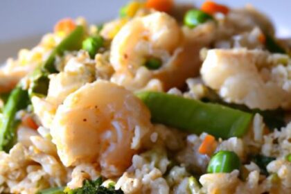 Shrimp Cauliflower Fried Rice: A Low-Calorie Delight