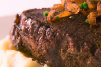 Savor the Perfect Grilled Steak with Creamy Sweet Potato Mash
